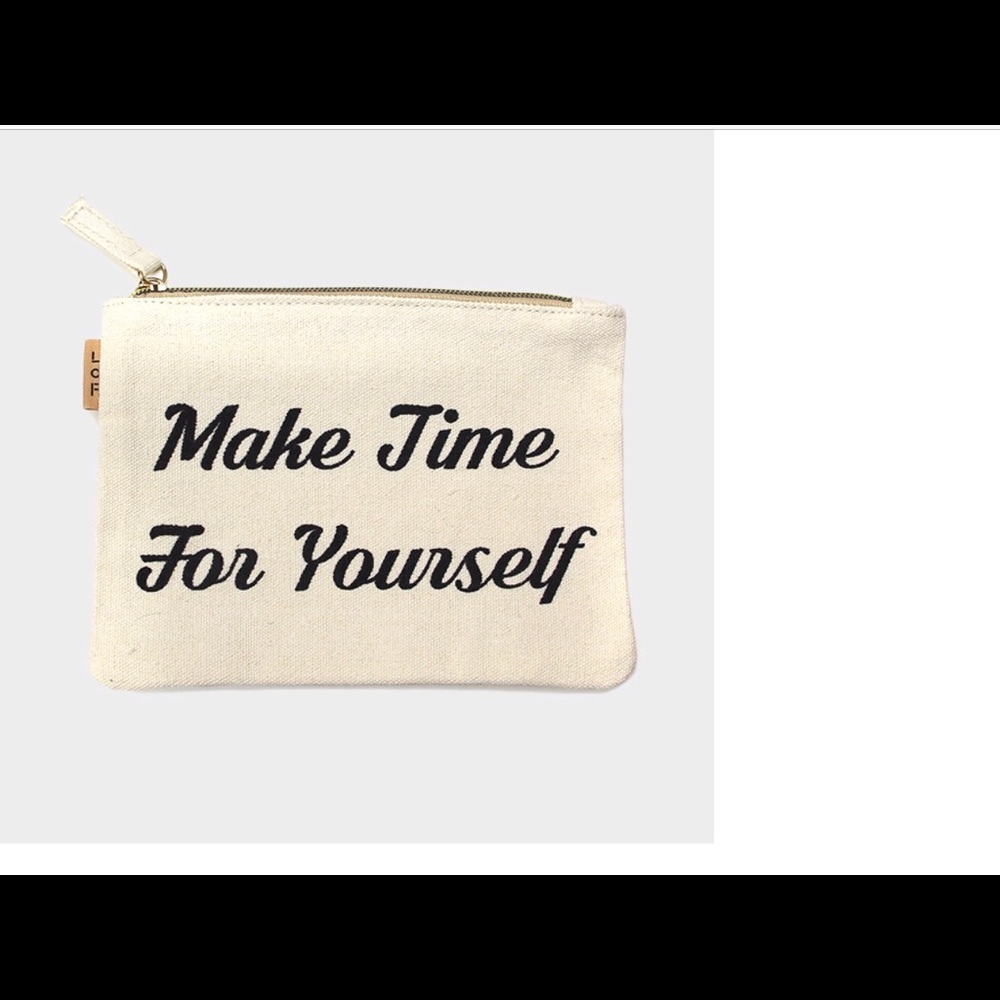 Canvas Cosmetic Pouch